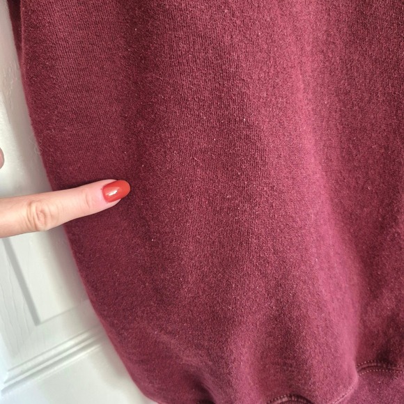 Virginia Tech sweatshirt vintage‎ Champion maroon VT mens mdium - Picture 4 of 10